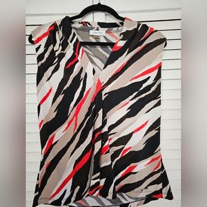 Calvin Klein sleeveless blouse